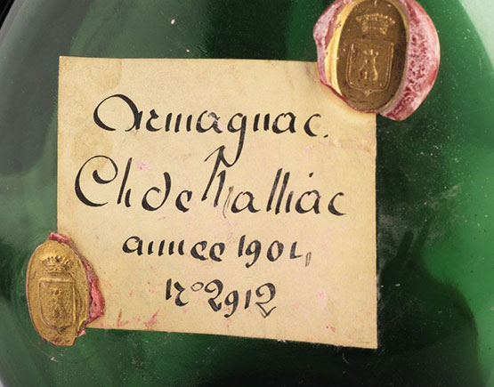 Armagnac-De-Malliac-label