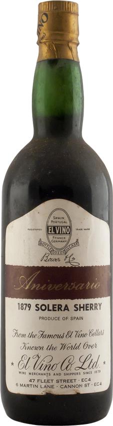 Sherry 1879 El Vino Co (2834)