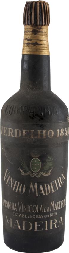 Madeira 1850 Companhia Vinicola da Madeira, Verdelho (2938)
