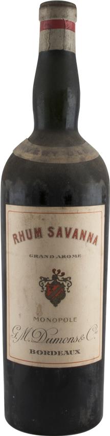 Rum Savanna Very Old 1950s (2970)