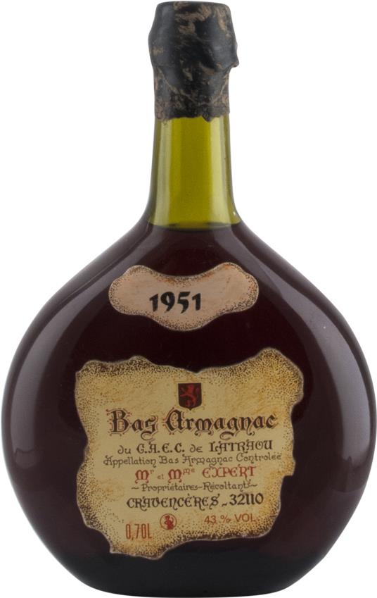 Armagnac 1951 du G.A.E.C. de Latraou (2975)