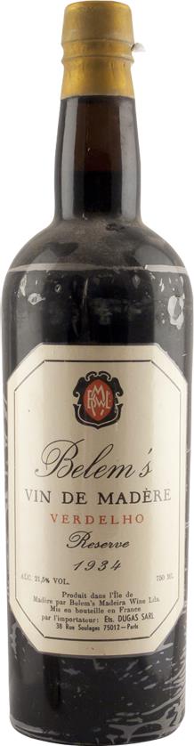 Madeira 1934 Belem's, Réserve (3393)