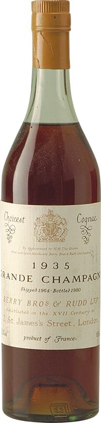 Cognac 1935 Berry Brothers & Rudd (3411)