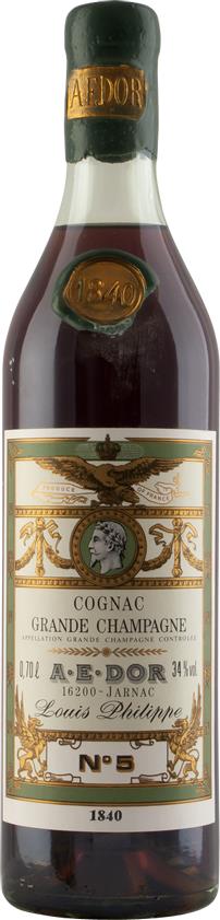 Cognac 1840 A.E. DOR No. 5 Louis Philippe  (3425)