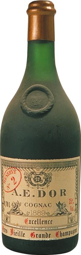 Cognac 1889 A.E. DOR Très Vieille No. 2, Excellence (3443)
