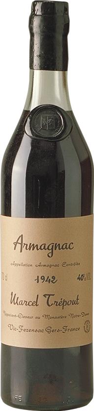 Armagnac 1942 Marcel Trépout (3588)