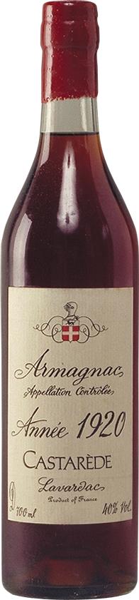 Armagnac 1920 Castarède (3617)
