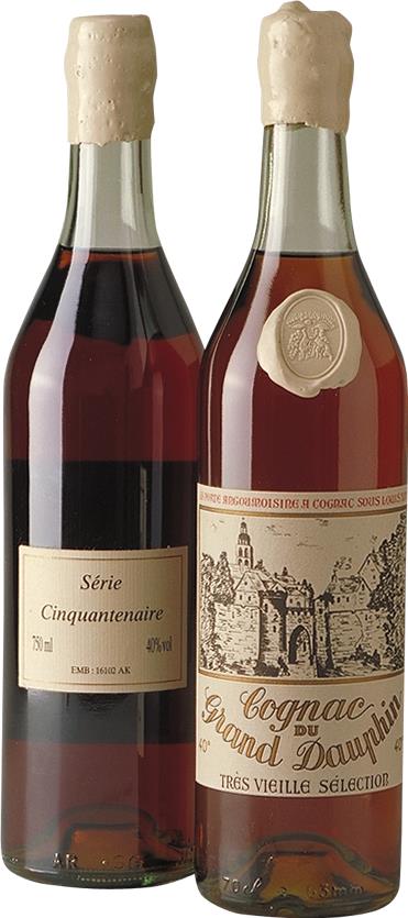 Cognac 1950 Grand Dauphin Cinquantenaire, Très Vieille (3722)