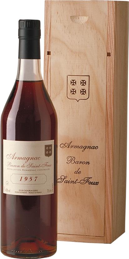 Armagnac 1957 Baron de Saint-Feux (3800)