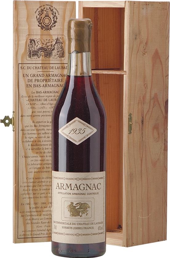 Armagnac 1935 Château de Laubade (3844)