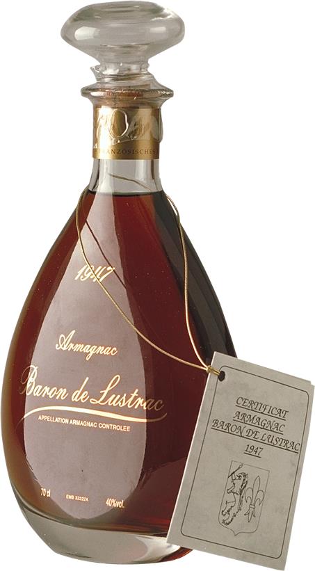 Armagnac 1947 Baron de Lustrac (4021)