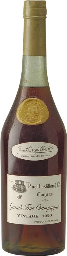 Cognac 1920 Pinet Castillon & Co (4150)