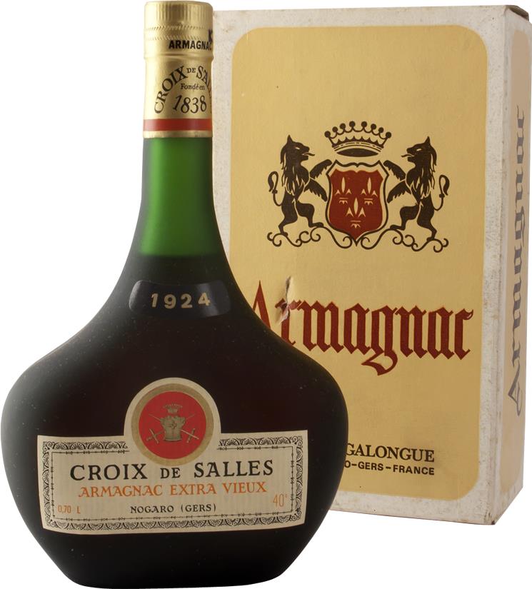 Armagnac 1924 Croix de Salles (4169)