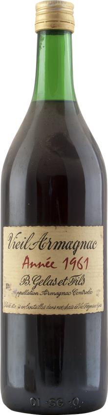Armagnac 1961 Gelas & Fils B. (4195)