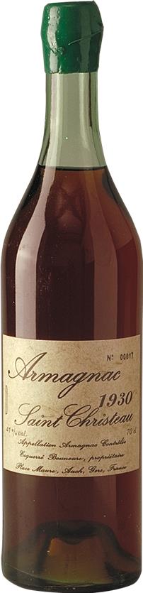 Armagnac 1930 Saint Christeau (4242)