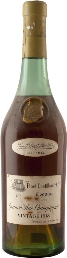 Cognac 1918 Pinet Castillon Fine Champagne (4291)