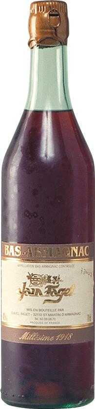 Armagnac 1918 Alain Faget (4408)