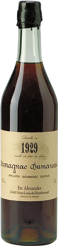 Armagnac 1929 Dumoureau (4422)