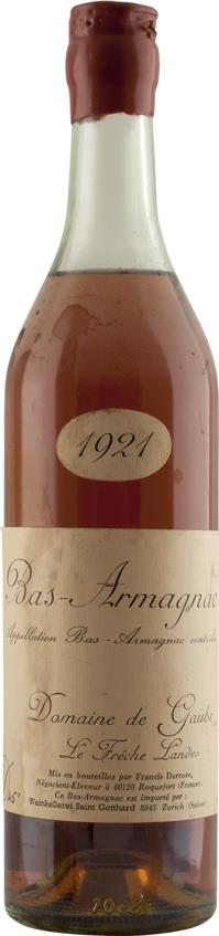 Armagnac 1921 Domaine de Gaube (4596)