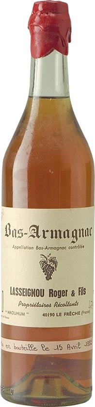 Armagnac 1970 Lasseignou Roger & Fils (4616)
