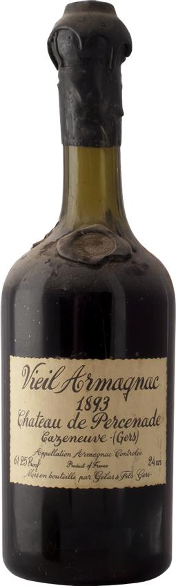 Armagnac 1893 Château de Percenade (4712)