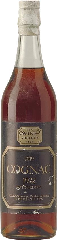 Cognac 1922 Wine Society (4804)
