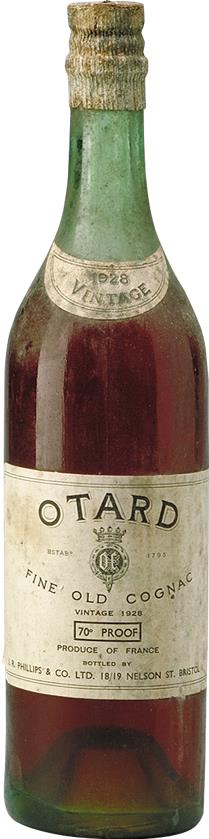 Cognac 1928 Otard Dupuy & Co (4805)