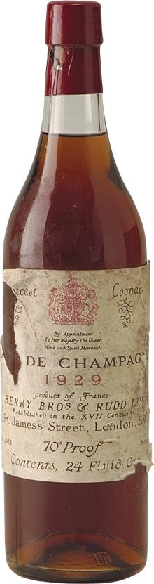 Cognac 1926 Grande Champagne Berry Bros (4827)