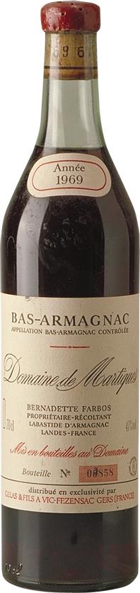 Armagnac 1969 Domaine de Martiques (1402)