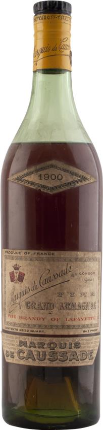 Armagnac 1900 Marquis de Caussade (4930)