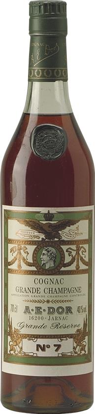 Cognac A.E. DOR No. 7 Grande Réserve 40YO 1970's (5140)