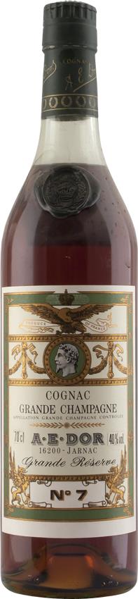 Cognac A.E. DOR No. 7 Grande Réserve 40YO 1970's (5142)