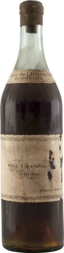 Cognac 1890 Caves du Chapon (20185)