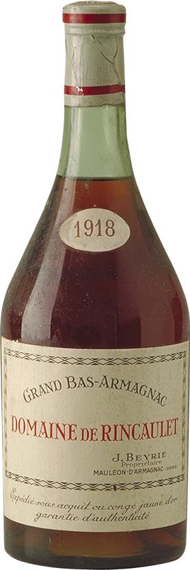 Armagnac 1918 Domaine de Rincaulet (6127)