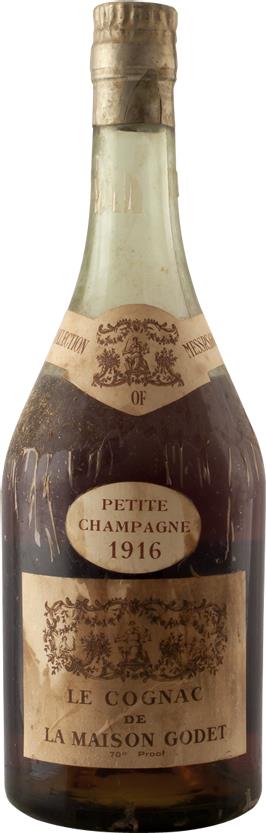 Cognac 1916 Godet Petite Champagne