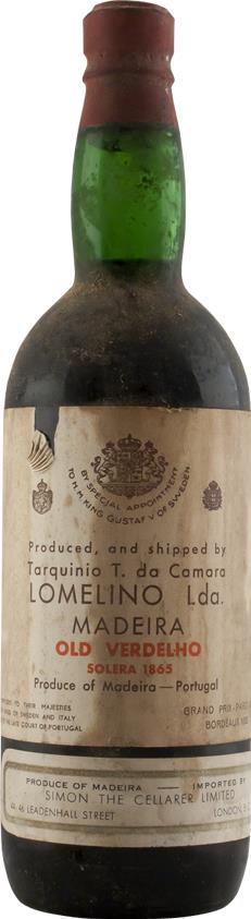 Madeira 1865 Tarquinia Solera (6348)