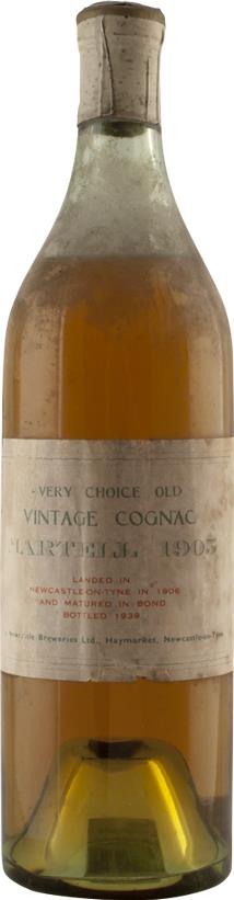 Cognac Vintage 1905 Martell Very Choice Old (6606)