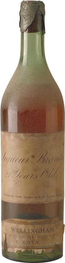 Cognac 1898 Wellingham 21 Year Old Liqeur Brandy (7244)
