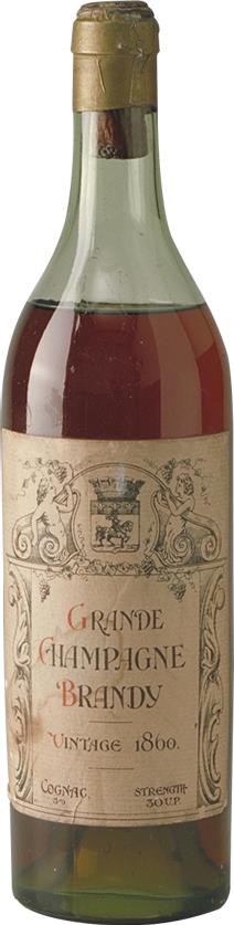 Cognac 1860 Grande Champagne Brandy (7311)