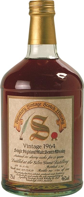Whisky 1964 Glen Grant Signatory (17664)