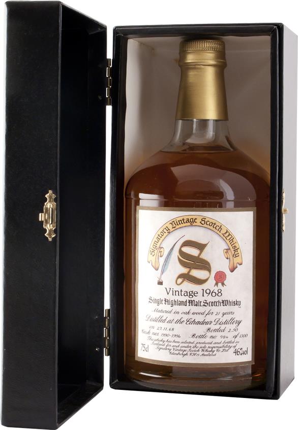 Whisky 1968 Edradour Signatory (7817)