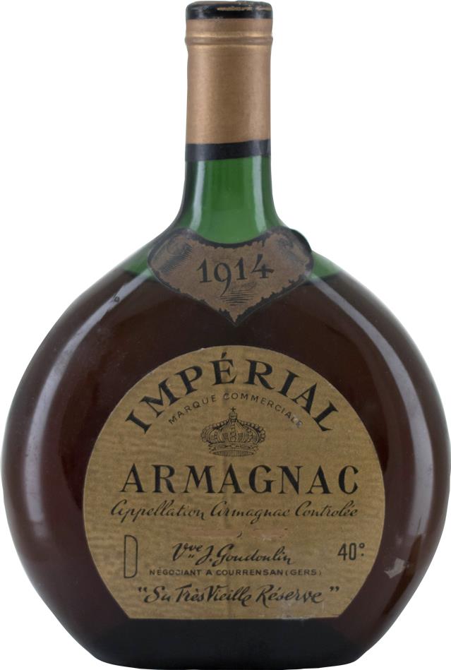 Armagnac 1914 Goudoulin (8640)