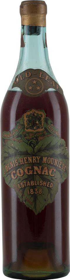 Cognac Denis-Mounié Gold Leaf 1930s (9598)