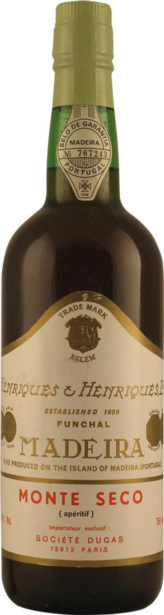 Madeira Henriques & Henriques Monte Seco (2104)