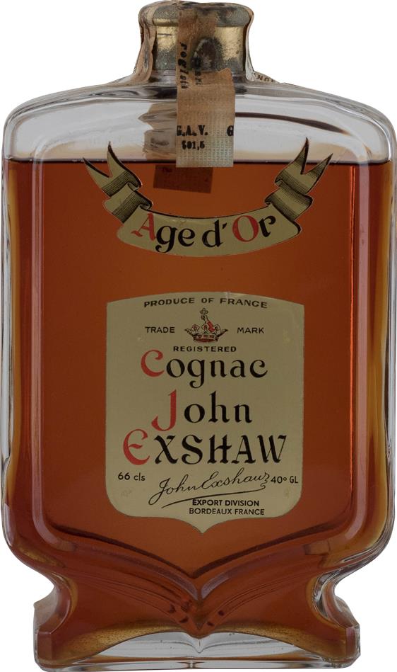 Cognac John Exshaw Age D'Or Caraf 1960s (10011)