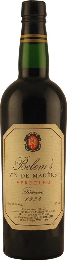 Madeira 1934 Belem's (2143)