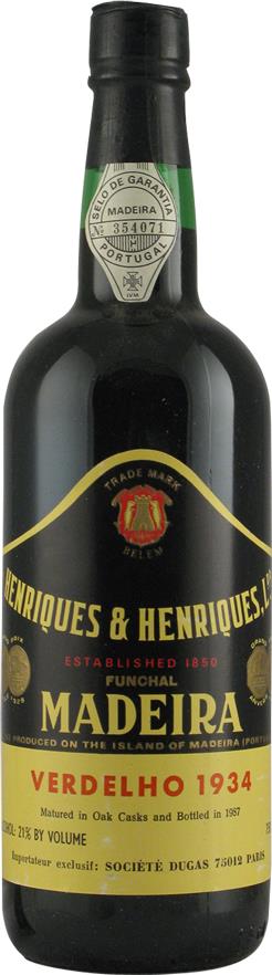 Madeira 1934 Henriques & Henriques (2157)