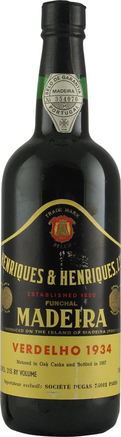 Madeira 1934 Henriques & Henriques (2159)