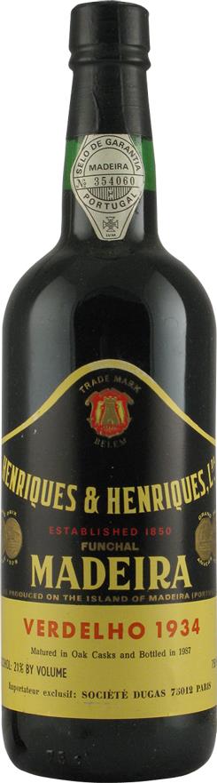 Madeira 1934 Henriques & Henriques (2161)