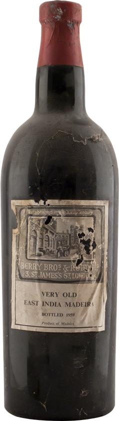 Madeira 1860 Berry Brothers & Rudd, Very Old East India Madeira (2183)